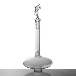Gold Fish Inghistera Glass Decanter