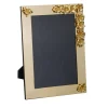 Gold Hibiscus Picture Frame