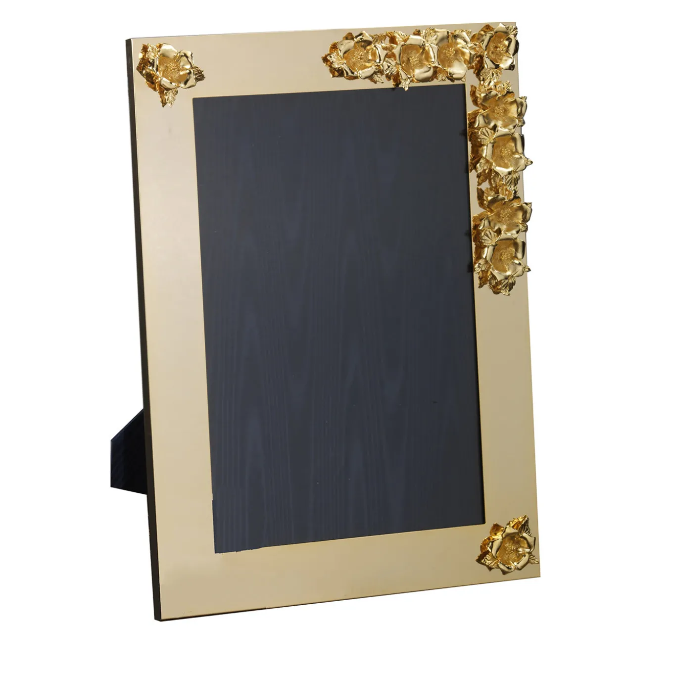 Gold Hibiscus Picture Frame