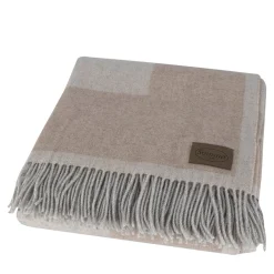 Gold Jacquard Beige Plaid