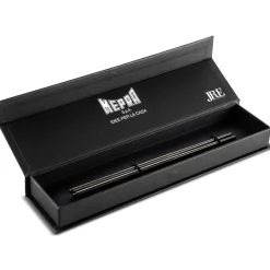 Golden Black Chopstick Set of 2 pairs