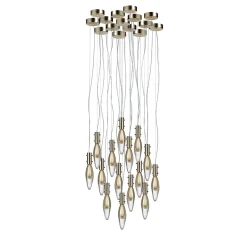 Golden Drops 15 Chandelier