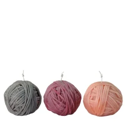 Gomitolo Set of Three Medium Candles #3