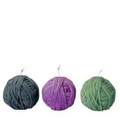 Gomitolo Set of Three Medium Candles #1