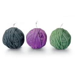 Gomitolo Set of Three Medium Candles #1