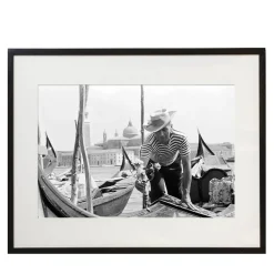 Gondola Decoration Framed Print by Nocella
