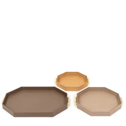 Grace Large Brown Tray