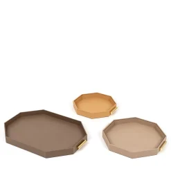 Grace Large Brown Tray