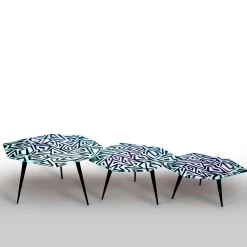 Graffito Set Of Three Coffee Tables