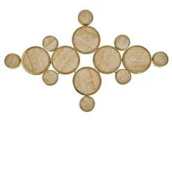 Gran Costellazione Gemini Marble & Brass Onyx Flush Mount Chandelier