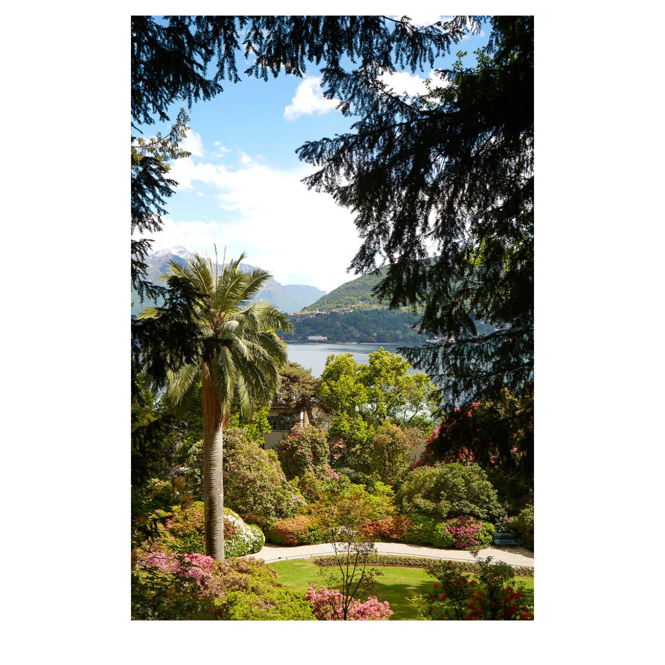 Grand Tour - Lago di Como da Villa Carlotta Photograph