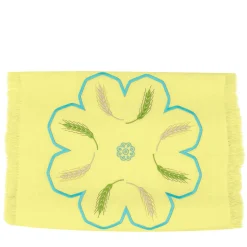 Grano Multicolor Fringed Yellow Runner