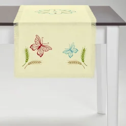 Grano Multicolor Fringed Yellow Runner