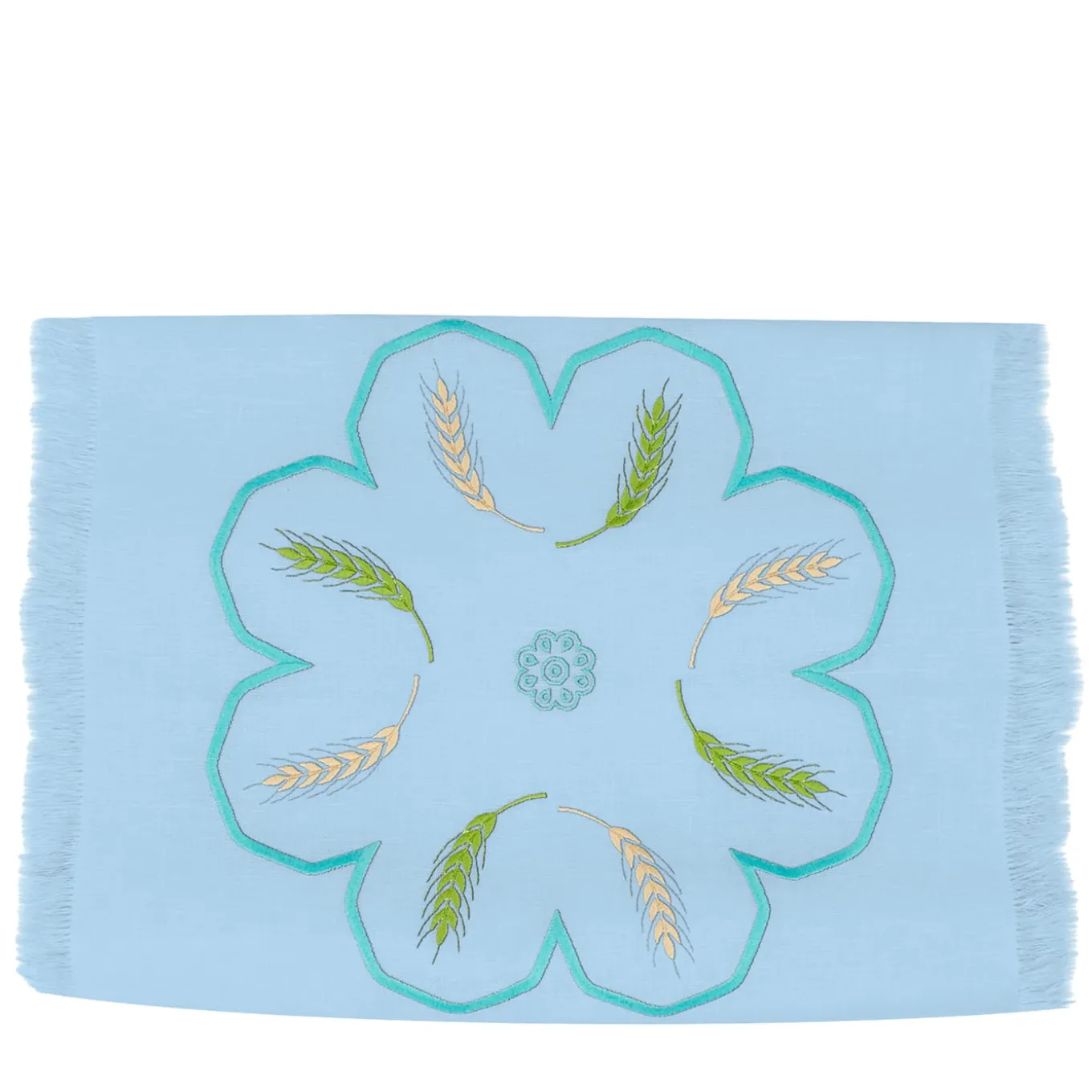 Grano Multicolor Fringed Azure Runner