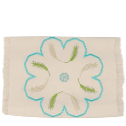 Grano Multicolor Fringed Taupe Runner