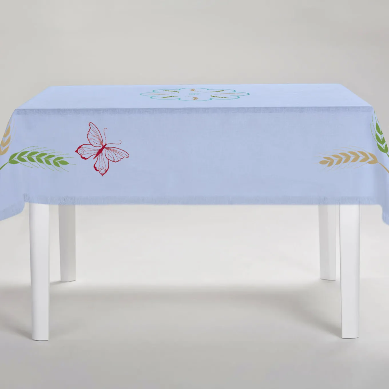 Grano Multicolor Rectangular Azure Tablecloth
