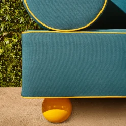 Graphius Blue Outdoor Sofa