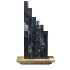 Grattacielo Nero Marble Sculpture