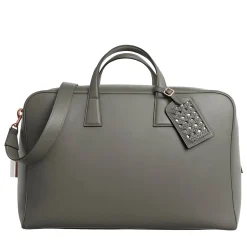 Gray Cristallo Maxi Weekend Bag