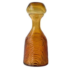Grecale Amber Crystal Decorative Bottle