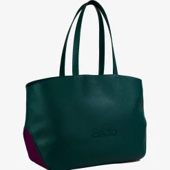 Green & Purple English Slam Shopper