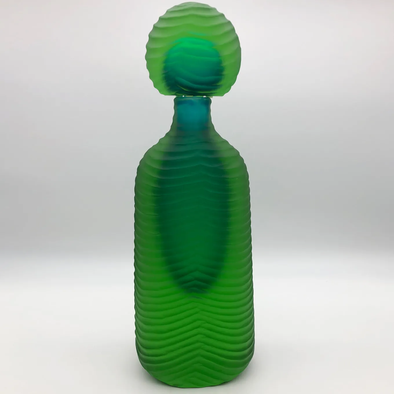Green Bottle by Toso Cristiano and Renzo Vianello