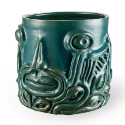 Green Eye Vase #2