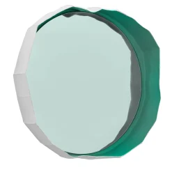 Green Ninfea 50 Mirror By Giovanni Botticelli & Paola Paronetto