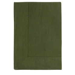 Green Tablecloth with Large Border