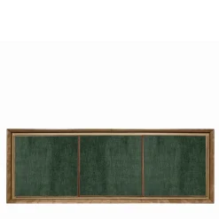Green Velvet 3-Door Sideboard by Mascia Meccani