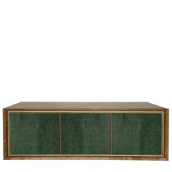 Green Velvet 3-Door Sideboard by Mascia Meccani