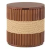Grissini Round wood outdoor Side Table