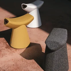 Guardian Stool with Handle by Patrick Norguet