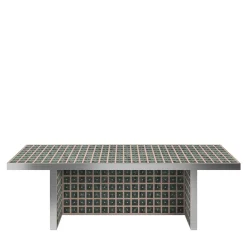 Guatemala Green Marble and Concrete Bench by David & Nicolas