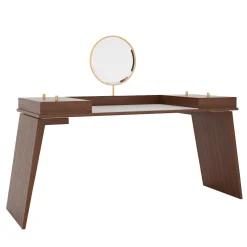 Hamptons Wood Vanity Table by Giannella Ventura