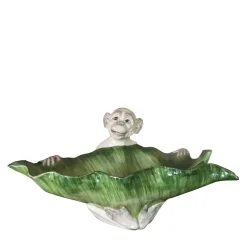 Handpainted Monkey Centerpiece