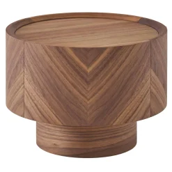 Haribo Nightstand in Walnut Canaletto With Single-Drawer