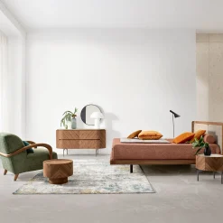 Haribo Nightstand in Walnut Canaletto With Single-Drawer