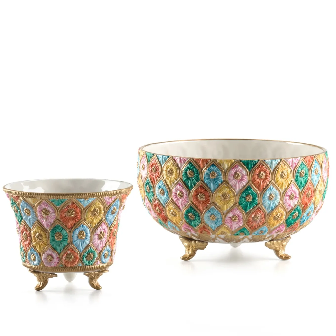 Harlequin Small Cachepot