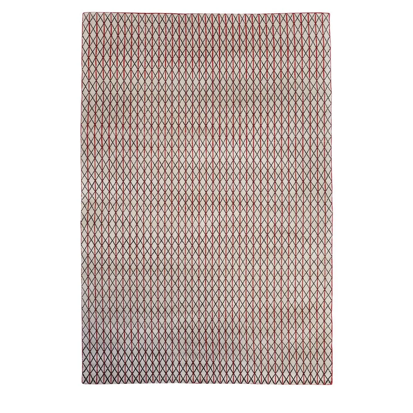 Hatch Rug Red
