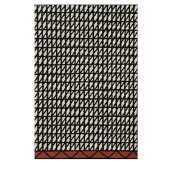 Hatches Rug Black Multicolor