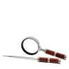 Heather Briar Set of Magnifying Glass and Paper Knife by N. Basso