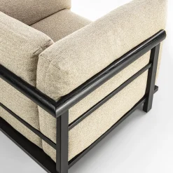 Heiko Solid Wood Armchair