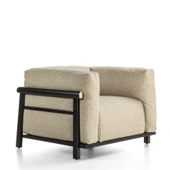 Heiko Solid Wood Armchair