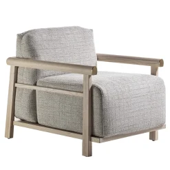 Heiko Solid Wood Lounge Chair