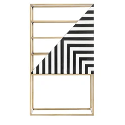 Herringbone Bookshelf