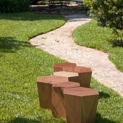 Hexagon Outdoor Coffee Table by Steven Holl