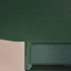 High End Wood Dark Green Table Desk