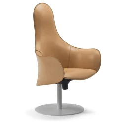 Hipod Fixed Base Chair by Giulio Manzoni