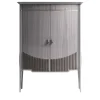 Hollywood Gray Bar Cabinet